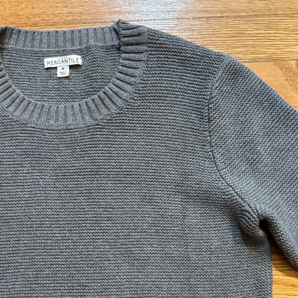 J Crew cotton sweater